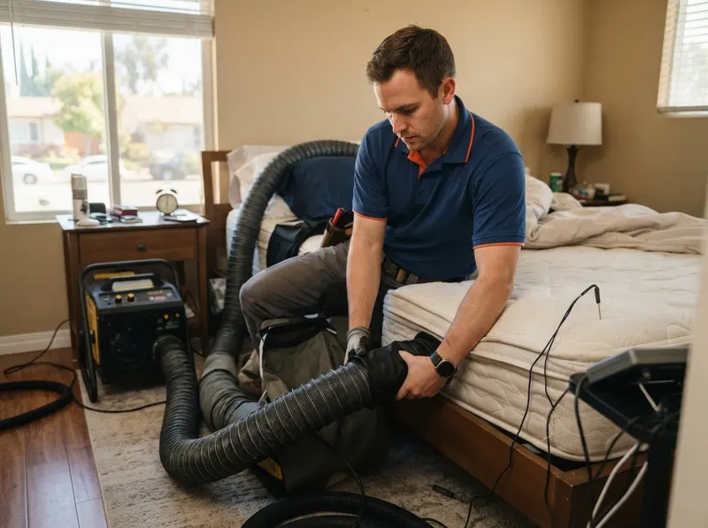Bed Bug Thermal & Structural Remediation in Riverside, CA