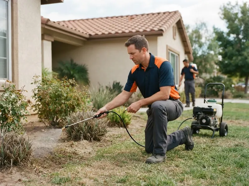 Structural Flea & Tick Yard Remediation in Riverside, CA